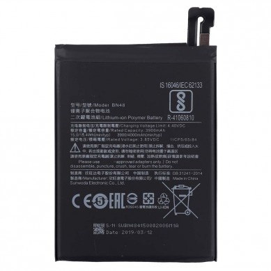 Batería Xiaomi Redmi Note 6 Pro 4000mAh BN48