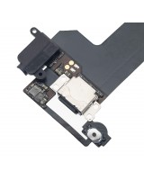 Cable Flex Carga, audio y micrófono iPhone 5 Negro