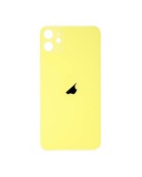 Tapa Trasera de Cristal iPhone 11 (Agujero Ampliado) (EU) (Amarillo)