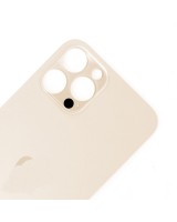 Tapa Trasera de Cristal iPhone 12 Pro (Agujero Ampliado) (EU) (Oro)