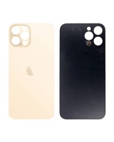 Tapa Trasera de Cristal iPhone 12 Pro (Agujero Ampliado) (EU) (Oro)