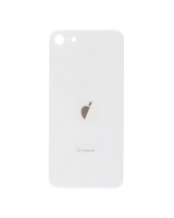 Tapa Trasera de Cristal iPhone SE (2020) (Agujero Ampliado) (EU) (Blanco)