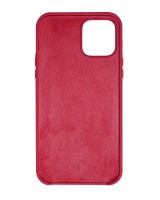Funda de Silicona Ultra Suave iPhone 12 Pro Max Rojo Rosado