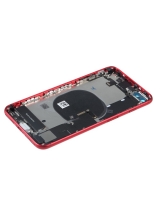 Carcasa Trasera completa con Flex iPhone 8 Plus Rojo