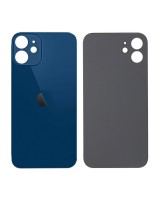 Tapa Trasera de Cristal iPhone 12 (Agujero Ampliado) (EU) (Azul)