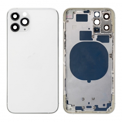 Carcasa Trasera Completa iPhone 11 Pro (Plata) (OEM)