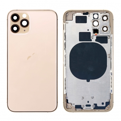 Carcasa Trasera Completa iPhone 11 Pro (EU) (Oro) (OEM)