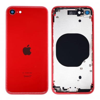 Carcasa Trasera completa con Flex y componentes iPhone 8 Rojo