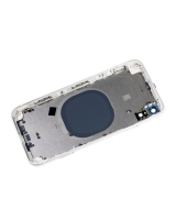 Carcasa Trasera Completa iPhone XR (Blanco)
